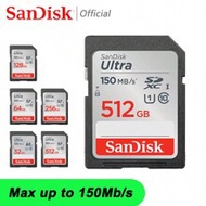SanDisk Ultra SD Card, High-Speed Memory Card For Cameras, Camcorders, DSLR Cameras, Capacities Avai