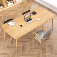 Simple Boss Company Desk loft Oval Office Study Modern Solid Wood Table Computer Desk Manager LFT3
