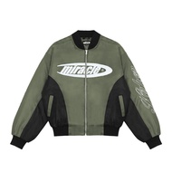 Miracle Mates - Tranche Bomber Jacket | Bomber Jacket Unisex Nylon Parachute Premium Bomber Jacket M