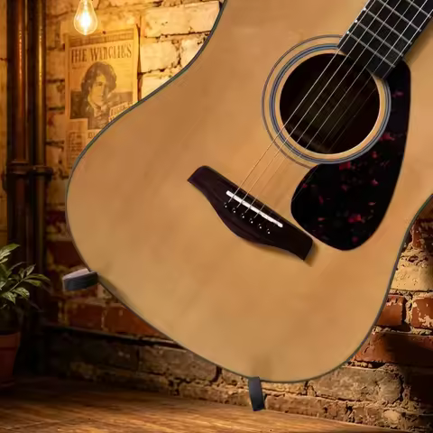Acoustic Guitar Fg800 Simple and Durable Home Singing Practice Polka Dot Notes Rosewood Fingerboard