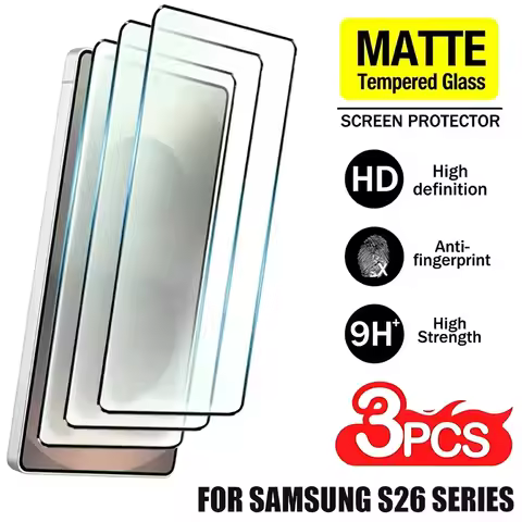 3PCS Matte Screen Protector For Samsung S25 Ultra S25 S24 S23 A57 S22 Plus S21 A56 A37 A26 A25 A16 A