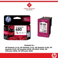 HP 680 COLOR 680 INK 680 CARTRIDGE CHEAPEST 680 [100% ORIGINAL]