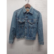 American-Made Vintage levis Denim JACKET 70503 No. 14~TRUCKER Can Refer To 0795