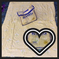 TOTO.MMR NARITA SOFT QULIT COMFORTER TOTO SAJAH SIZE QUEEN NARITA 74X90