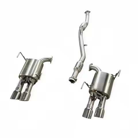 Car Exhaust Pipe with Valve Control for Subaru Impreza WRX/2.0L WRX STI/2.4L 2.5T Stainless Steel Mu