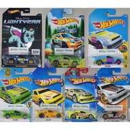 Hotwheels hot wheels amazoom HW art cars HW games alphabet R edition disney pixar lightyear sox cat 
