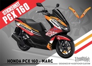 Hugsticker สติ๊กเกอร์ติดรถ สติ๊กเกอร์ PCX 150/PCX 160 ลาย MARC