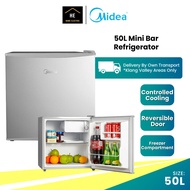 Midea 50L Mini Bar Refrigerator MDRD86FGG Refrigerator Fridge Peti Sejuk 冰箱