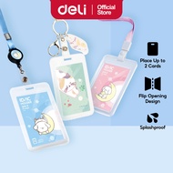 Deli Card Holder Necklace Name Badge/Lanyard (112 x 70mm) 64804