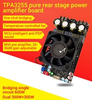 ZK-3002 TPA3255 Pure Rear Level Digital Amplifier Board Stereo 300W x2 Bridged Mono 600W AMP Audio M