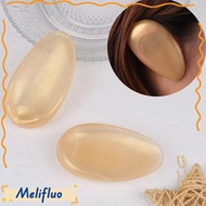 MELIFLUO 2Pcs Hair Dying Ear Covers, Plastic Waterproof Ear Protector Cover Caps,  Earmuffs Reusable