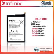 แบตเตอรี่ Infinix Hot 10 / Hot 11 / Note 8 / Note 8i BL-51BX Battery 5200mAh