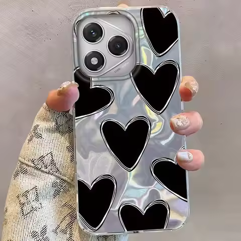 Fashion Romantic Love Hearts Phone Case For Honor 400 Pro 200 Smart Magic5 Magic6 Magic7 Lite X9a X9