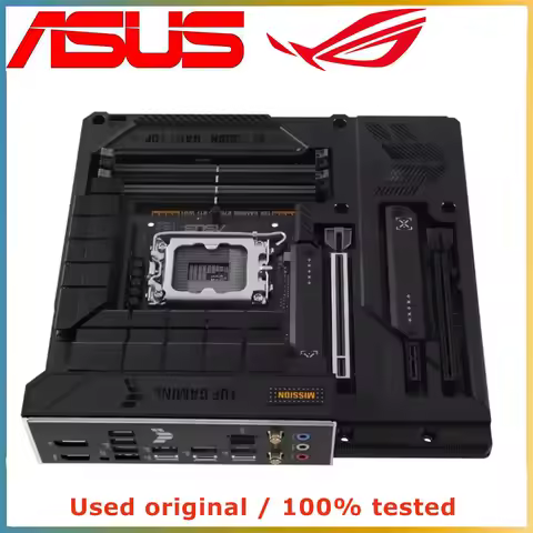 For ASUS TUF GAMING B760M-PLUS WIFI D5 192GB PCI-E 4.0 1×HDMI 1×DisplayPort 24.4×24.4cm M-MATX