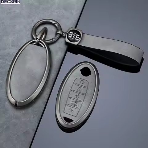 2/3/4/5 Buttons Car Key Case Cover Shell Fob For Nissan Qashqai Juke J10 J11 X-Trail T32 T31 Kicks T
