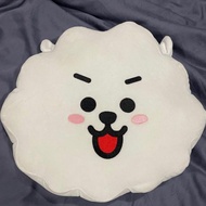 (DIRECT FROM JAPAN) THE CHRESTENSENS: BTS BT21 RJ BIG HEAD PILLOW PLUSH TOY WITH FREEBIE