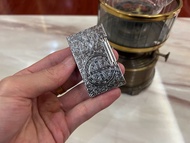 S.T.Dupont都彭銀色康 純銅 全新 側輪打火機