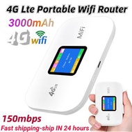 4G Lte Router Wireless Wifi Portable Modem Mini Outdoor Hotspot Pocket Mifi 150mbps Sim Card Slot Repeate