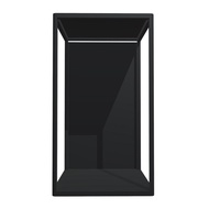 MD LIGHT 98 Black Display Shelf - Ideal for Collectors, 55 x 45 x 98 cm