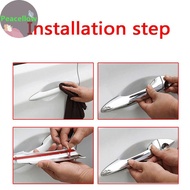 Peacellow For Elantra 2011 2012 2013 2014 2015 Chrome Door Handle Cover Trim Kit  SG