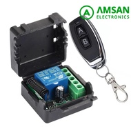 433Mhz Universal Wireless Remote Control Switch DC 12V Relay Receiver Module RF Transmitter 433 Mhz 