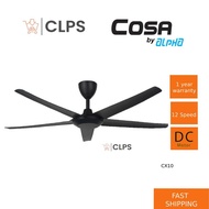 Alpha Cosa CX10 5B 56/40 DC Remote Control Ceiling Fan EX9