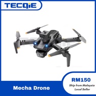 Mecha Drone 8K HD Dual Camera FPV WIFI Selfie Drones Real-time Transmit RC STEM Education Helicopter