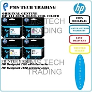 HP 711 ORIGINAL INKJET 80ML 3WX01A 29ML CZ130A CZ131A CZ132A T120 T520 ePRINTER SERIES