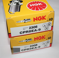 รถจักรยานยนต์เฉพาะ Ngk Spark Plug Cr7eh-9 Cpr6ea-9 Cpr7ea-9 Cpr8eb-9 Cpr9ea-9 ประสิทธิภาพสูงปลั๊กจุด