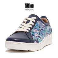 FitFlop RALLY x Jim Thompson Leather Trainers - Heritage Blue (HU9-B28)