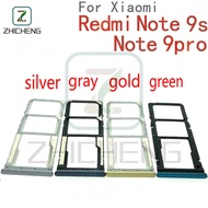 For Xiaomi Redmi Note 9S / 9 Pro Sim Card Tray Slot Holder Card Holder Reader SD Slot Adapter Replac