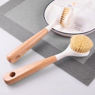 Multipurpose Kitchen Long Handle Cleaning Brush Wok Frying Pan Tableware