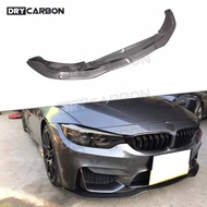 On sale For BMW 3 Series F80 M3 for 4 Series F82 F83 M4 2014-2018 Front Lip Spoiler Dry Carbon Fiber