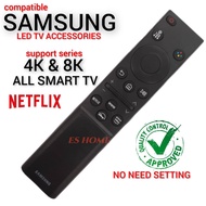 Samsung LED Smart TV Remote Control Support Samsung 4K & 8K TV 32" ~ 85"