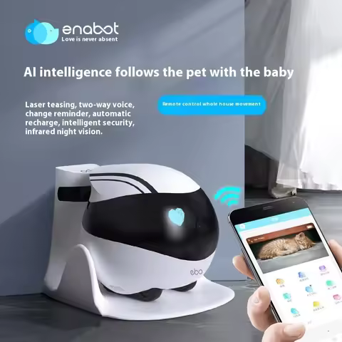 New Enabot EBO Air EBO SE Intelligent Robot Wireless Camera Robot Remote Monitoring Pet Companion Ro