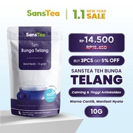 Premium Butterfly Pea Flower 10g | Tea Freshbiru for Breaking the Fasting & Takjil Ramadhan | Natura