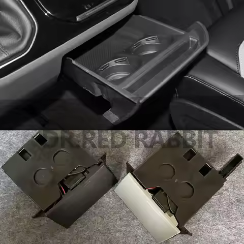 For 1pc 7H285860171N Black Spare Parts Premium Cup Holder V-w Transporter T5 Cup Holder 7H285860171N