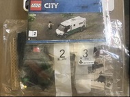 Lego city 60198 ( pack 2,3 ) 解款車 連貼紙