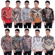 KEMEJA Azriel BATIK PEKALONGAN MEN'S LONG SLEEVED BATIK Shirt