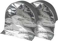 Walser 2 x tyre thermal cover, 2 pieces wheel covers up to 17 inches/195 mm, wheel cover set, tyre b