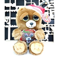 8" Feisty Pets Ebeneezer Claws (Santa Bear) 8-Inch Teddy Bear