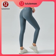 Lululemon Yoga Sports Pants Lycra Fabric Waist Pocket Fitness leggings dsp322