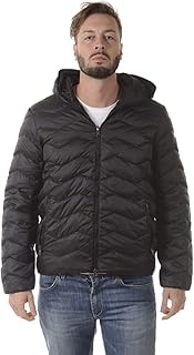 EA7 Men's Quilted Jacket 6YPB15 Black Men, black, XX-Large