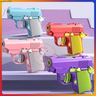 toy factory 3D Gravity Carrot Gun Fidget Toy Cartoon Plastic Carrot Toy Stress Relief Toy Kids Gift
