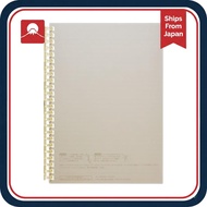 Ring Notebook LIHIT LAB Oopun Brown A5 Spiral Notebook