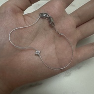 Redline 四葉草手鍊藍銀色