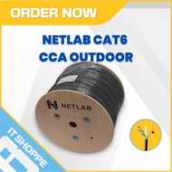 CAT6 305m High Quality Double Jacket Outdoor UTP Cat6