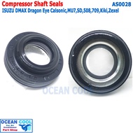Air Compressor Seal Isuzu D-Max 2002-2011 AS0028 Dragon Eye Mew Seven Sunden 508 SD5H14 709 SD7H15 S