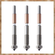 [K U Y G] Bimetal Nozzle 0.2/0.4/0.6mm,Nozzle Replacement for QIDI Q2 Q2c 3D Printer, for PLA, PETG,