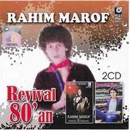 Rahim Maarof Revival 80an Kini Aku Sendiri + Jangan Marah Marah 2-Disc CD Lagu Rock Melayu Original 